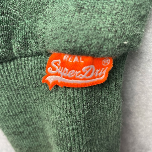 Superdry Forest Green Hoodie - Picture 4 of 10